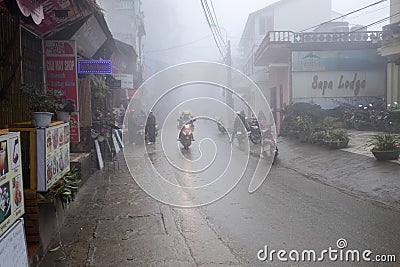 Sapa, Vietnam Editorial Stock Photo